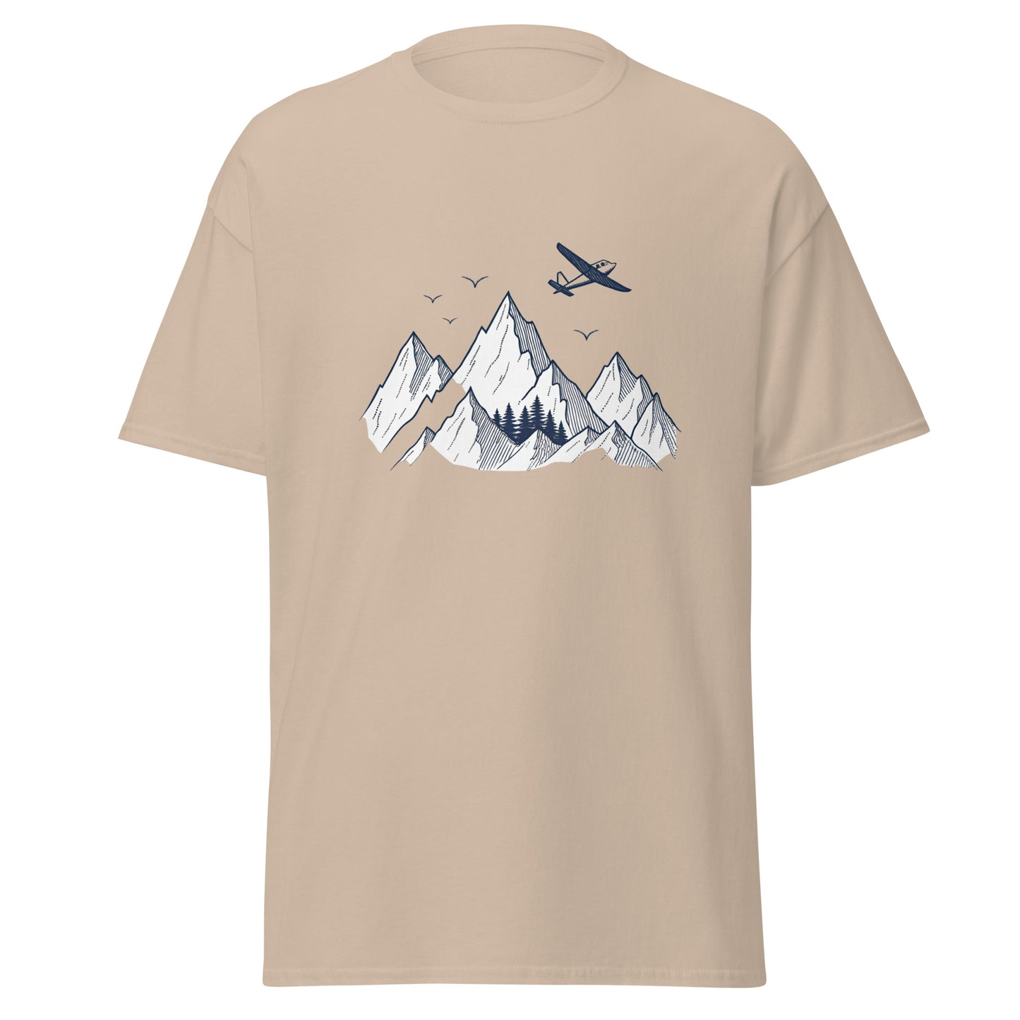 Mountain Peaks - Unisex classic tee with print -RKM Inspiration - 98935897