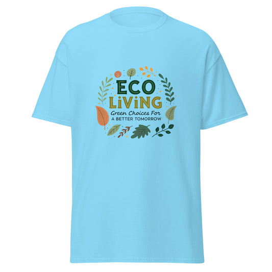 Eco Living - Unisex classic tee with print -RKM Inspiration - 57784616
