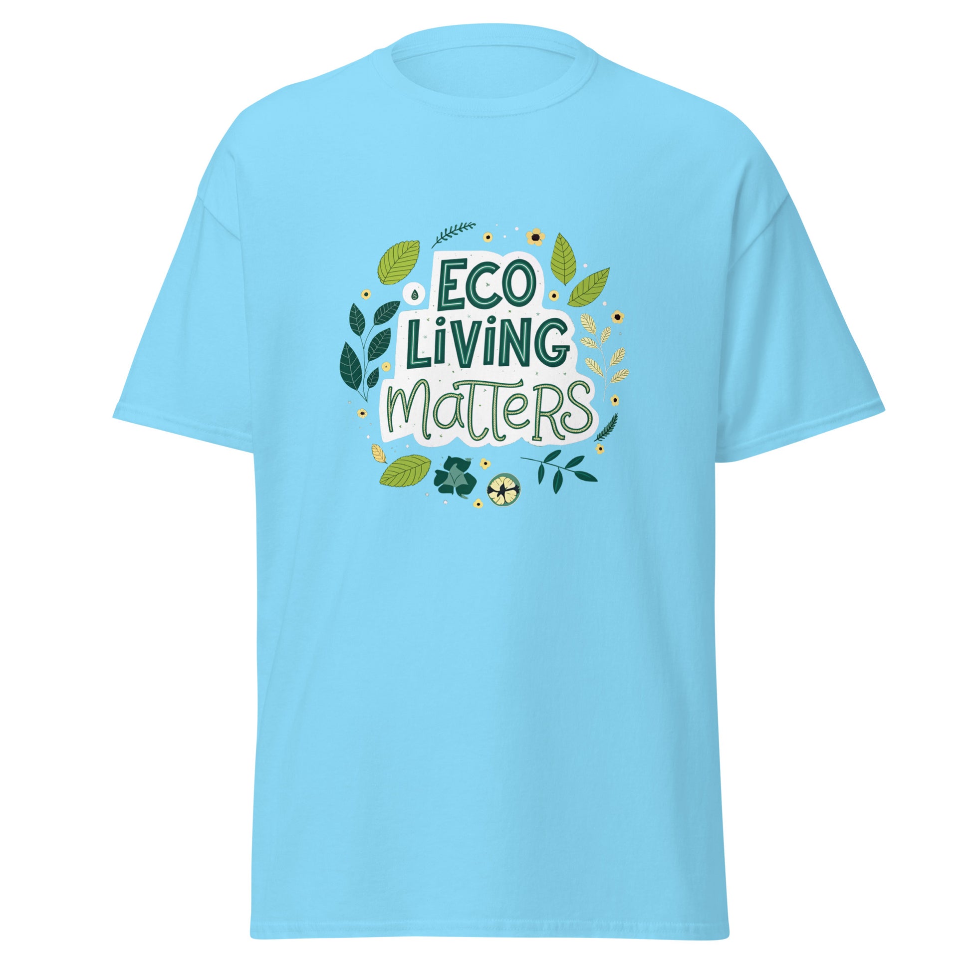 Eco Living Matters Tee with Print -RKM Inspiration - 83133284