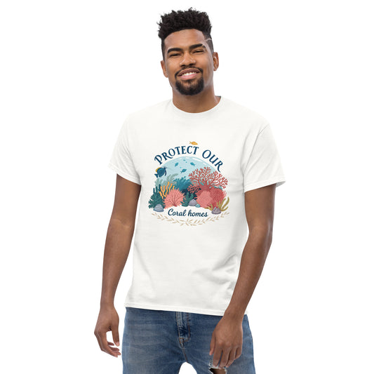 Protect Our Coral Home 2 - tee with print -RKM Inspiration - 80667070