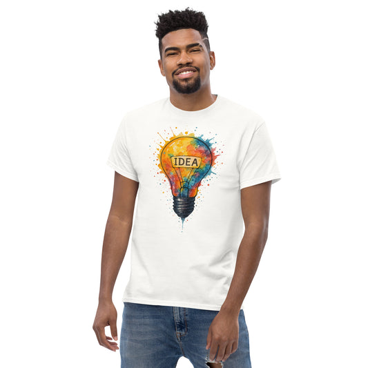 Bulb - Unisex classic tee with print -RKM Inspiration - 16460719