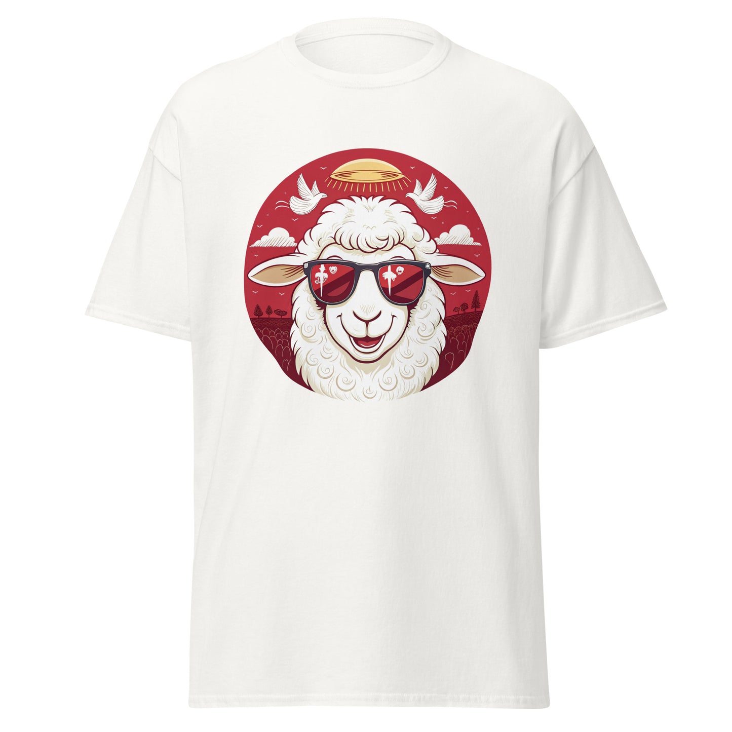 Angelic Army Lamb - Unisex classic tee with print