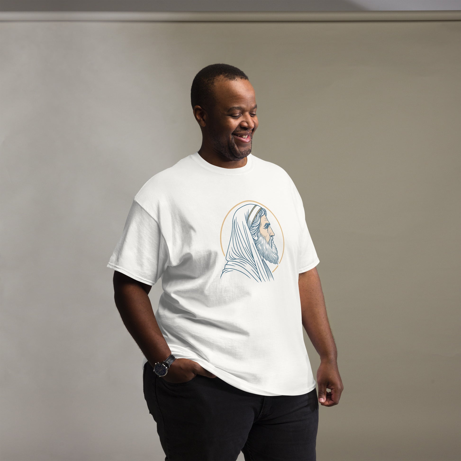 Christian Inspirational T-Shirt - St. Abraham -RKM Inspiration - 10225094