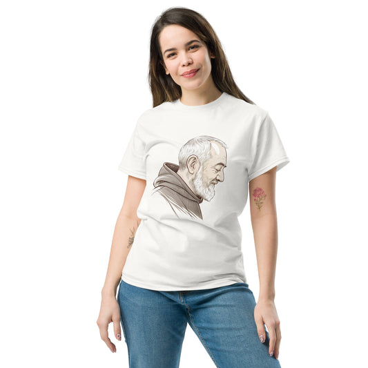 Christian Inspirational T-Shirt - St. Padre Pio -RKM Inspiration - 87073522