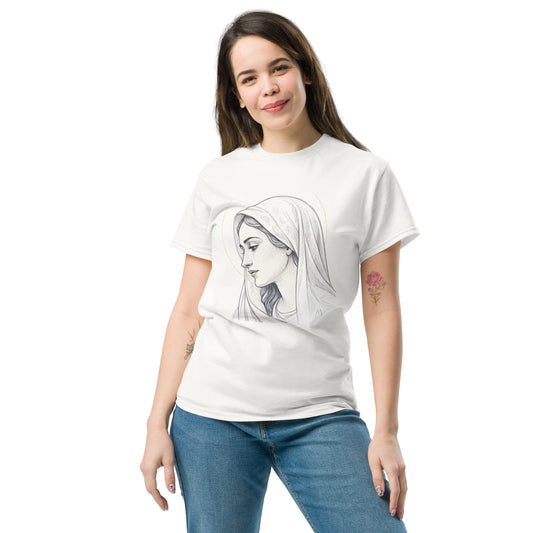 Christian Inspirational T-Shirt - Mary the Blessed Virgin -RKM Inspiration - 24884055