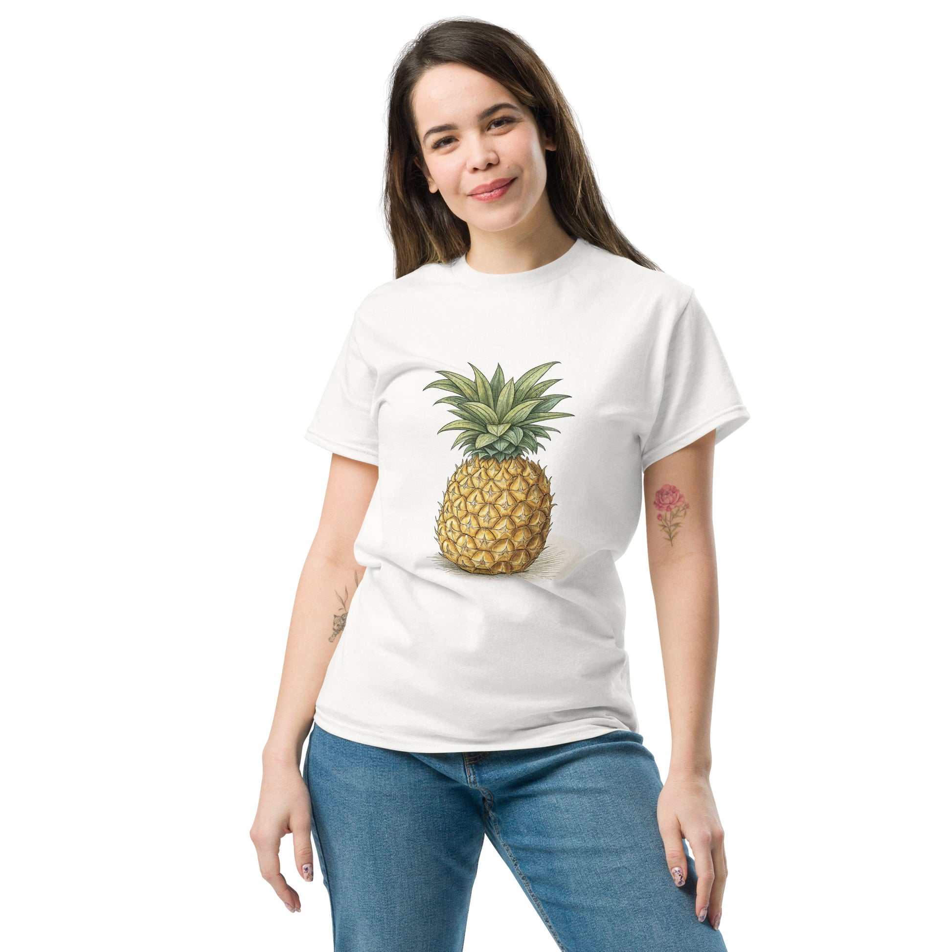 Pineapple - Unisex classic tee with print -RKM Inspiration - 42334209