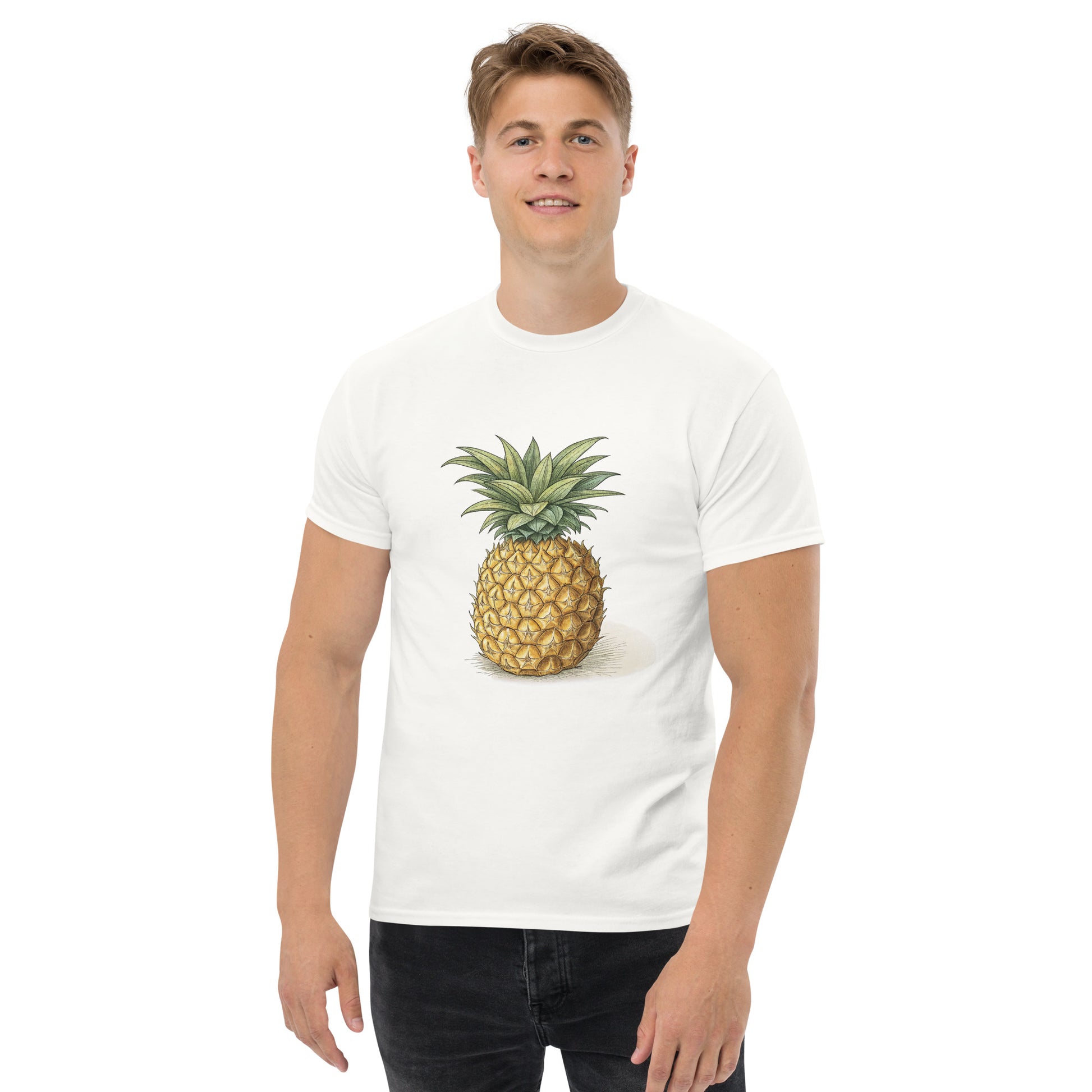 Pineapple - Unisex classic tee with print -RKM Inspiration - 26745870