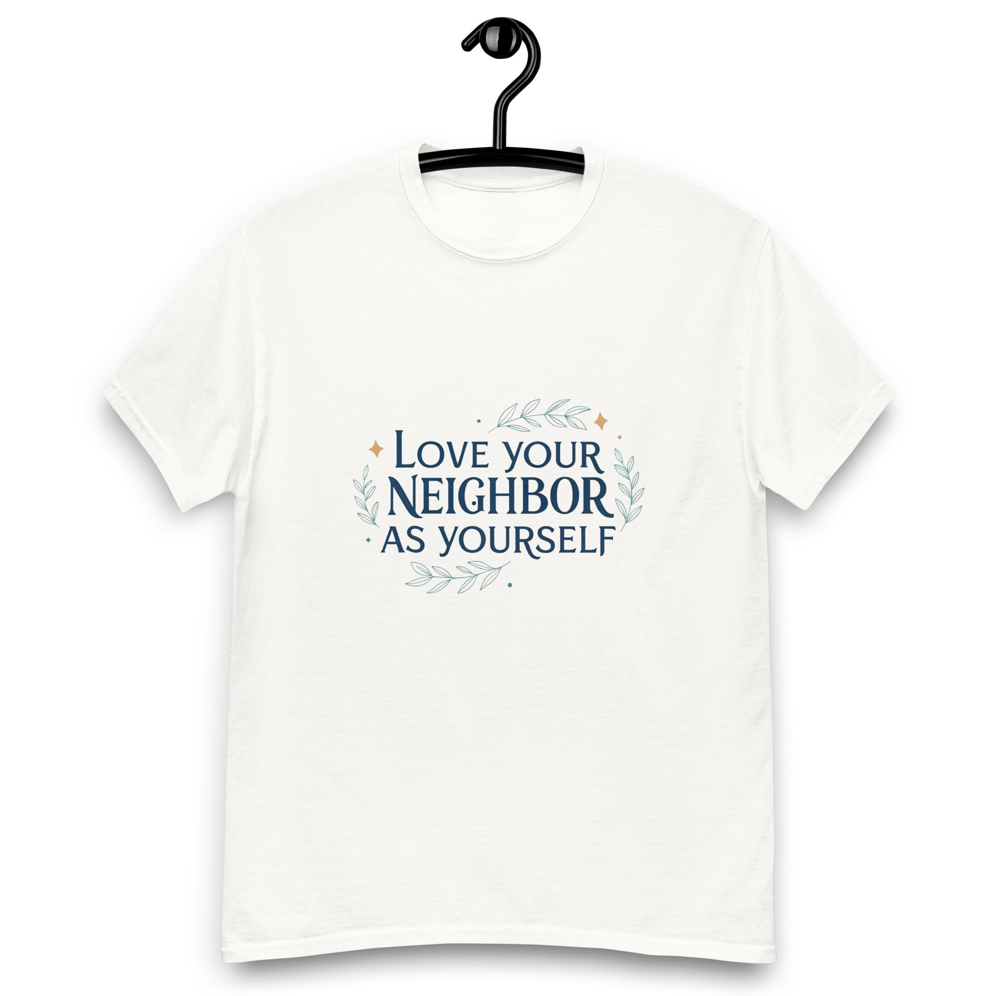 Christian Inspirational T-Shirt - Love Your Neighbor -RKM Inspiration - 55778676