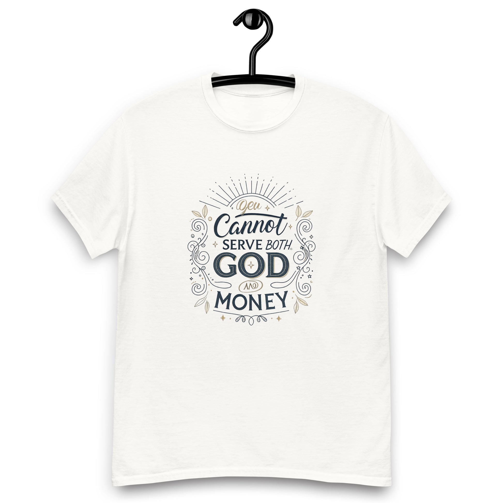 Christian Inspirational T-Shirt - God vs. Money -RKM Inspiration - 6145162