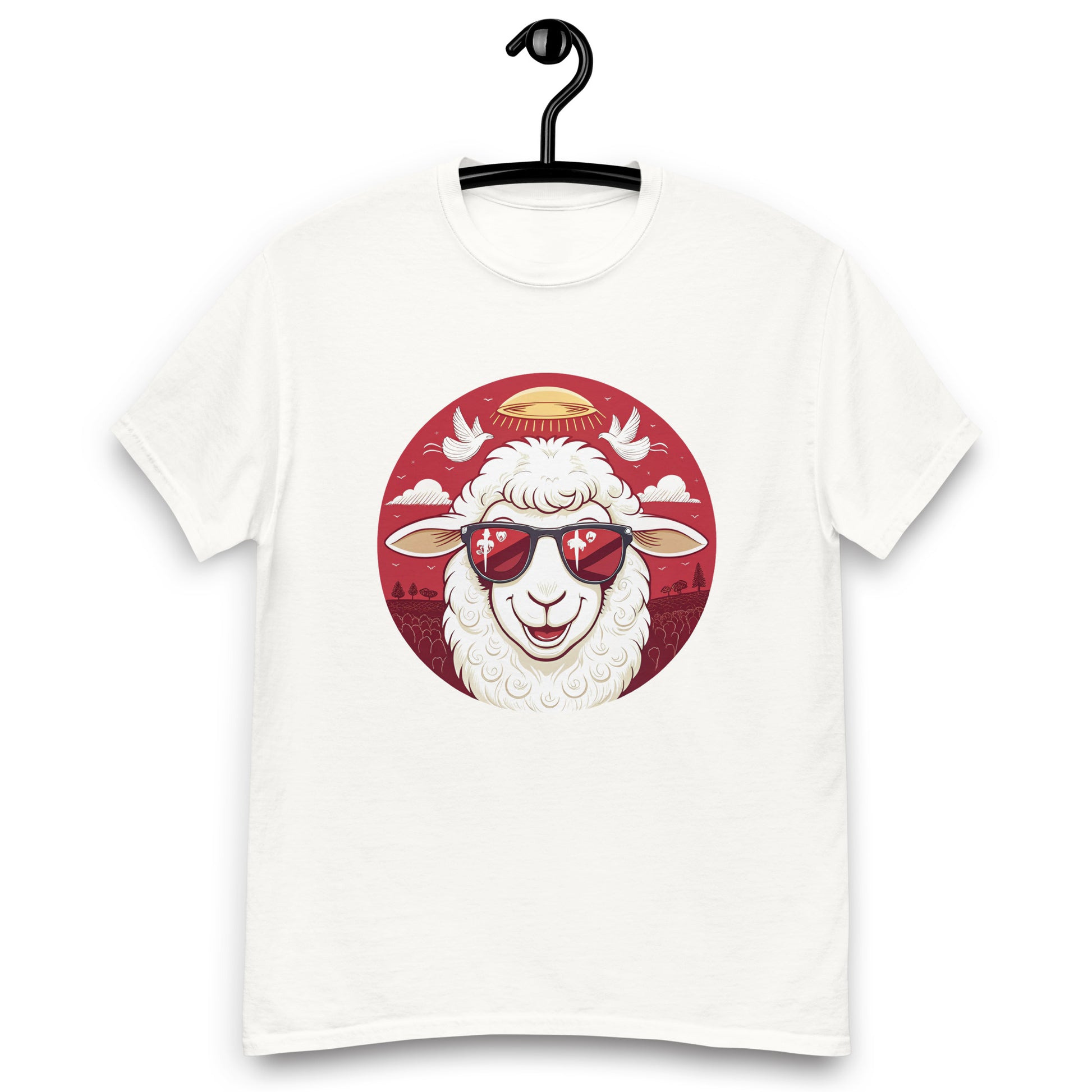 Christian Inspirational T-Shirt - Angelic Army Lamb -RKM Inspiration - 22682802