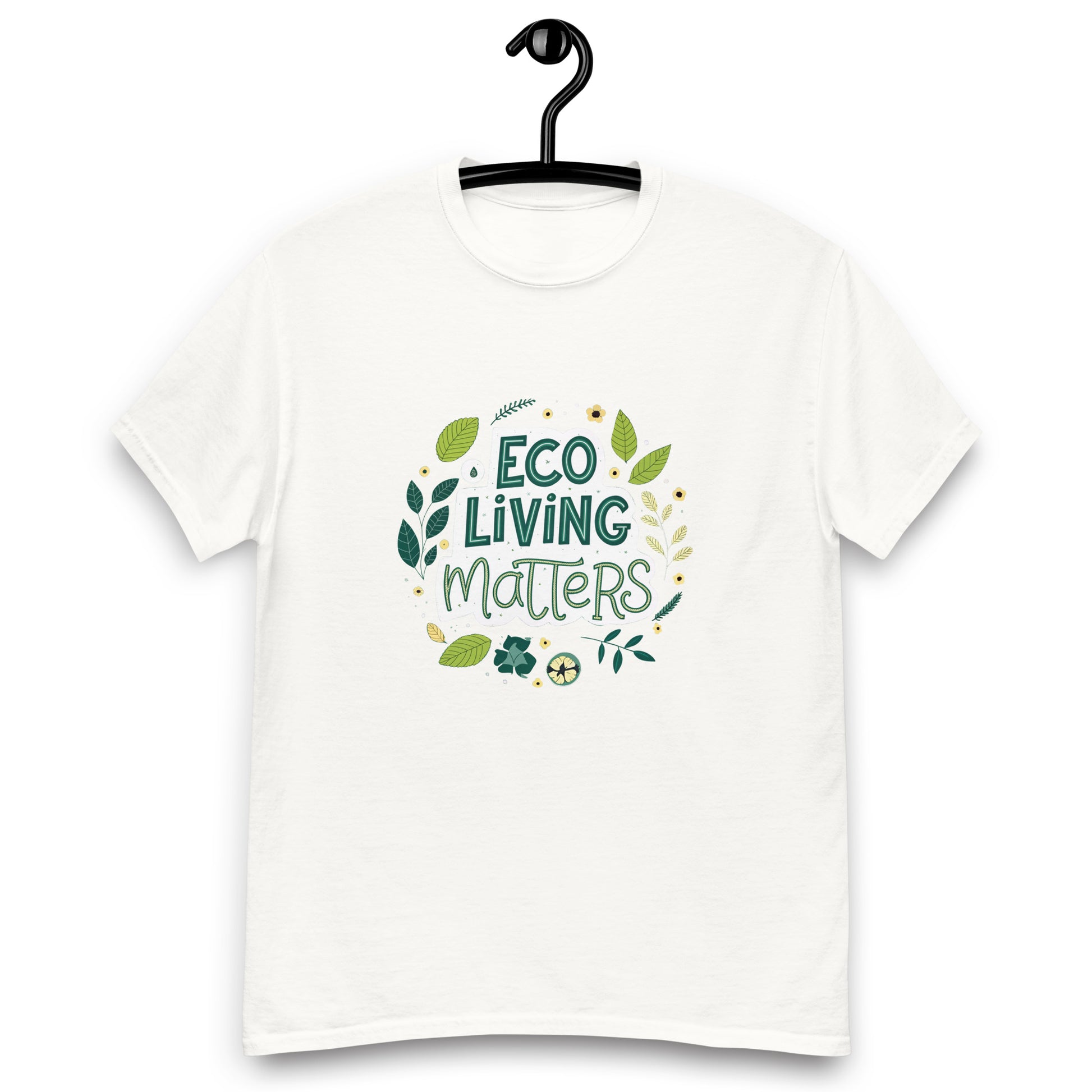 Eco Living Matters Tee with Print -RKM Inspiration - 9161076
