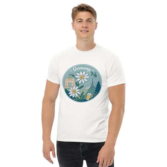Germany - Unisex classic tee with print -RKM Inspiration - 26593009