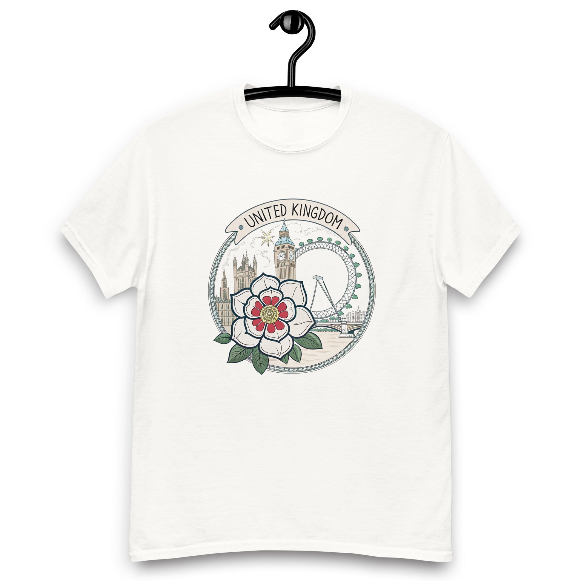 United Kingdom - Unisex classic tee with print -RKM Inspiration - 58380248