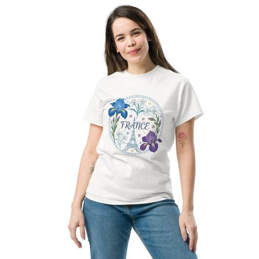 France - Unisex classic tee with print -RKM Inspiration - 89334716