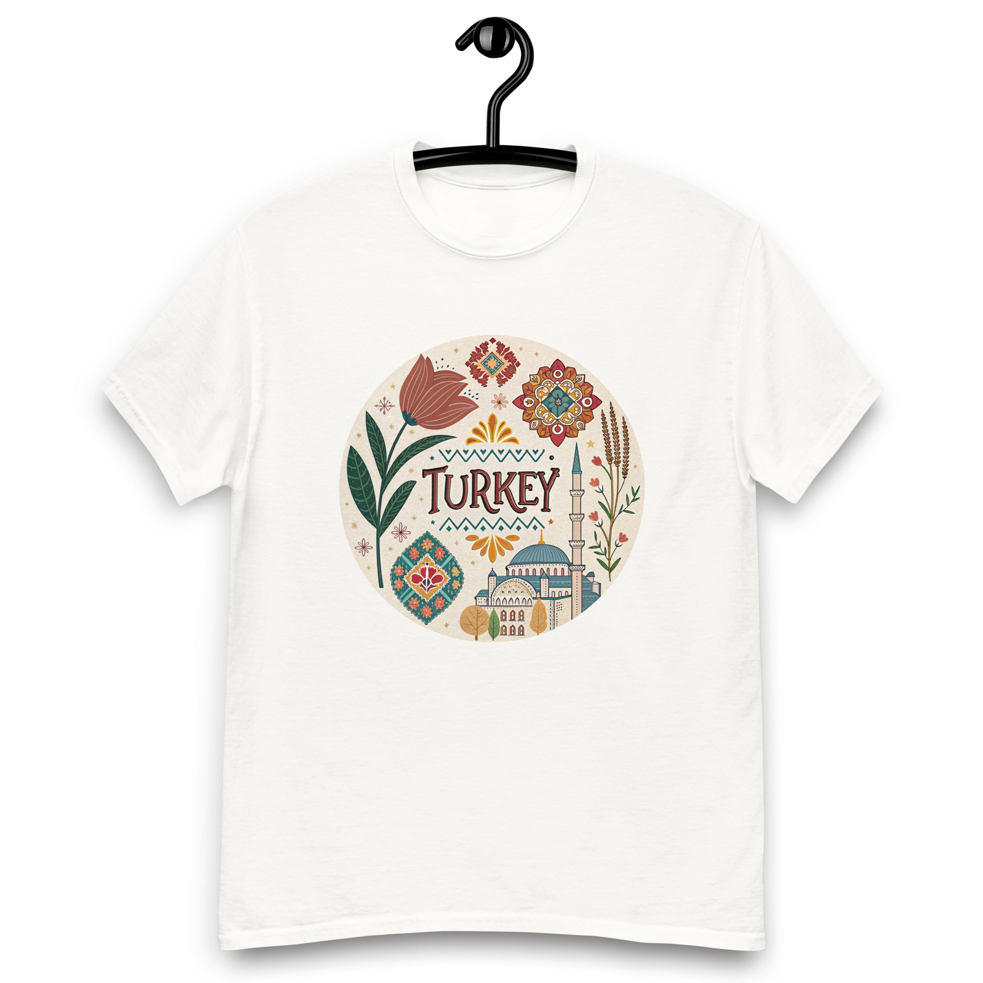 Turkey - Unisex classic tee with print -RKM Inspiration - 56521116