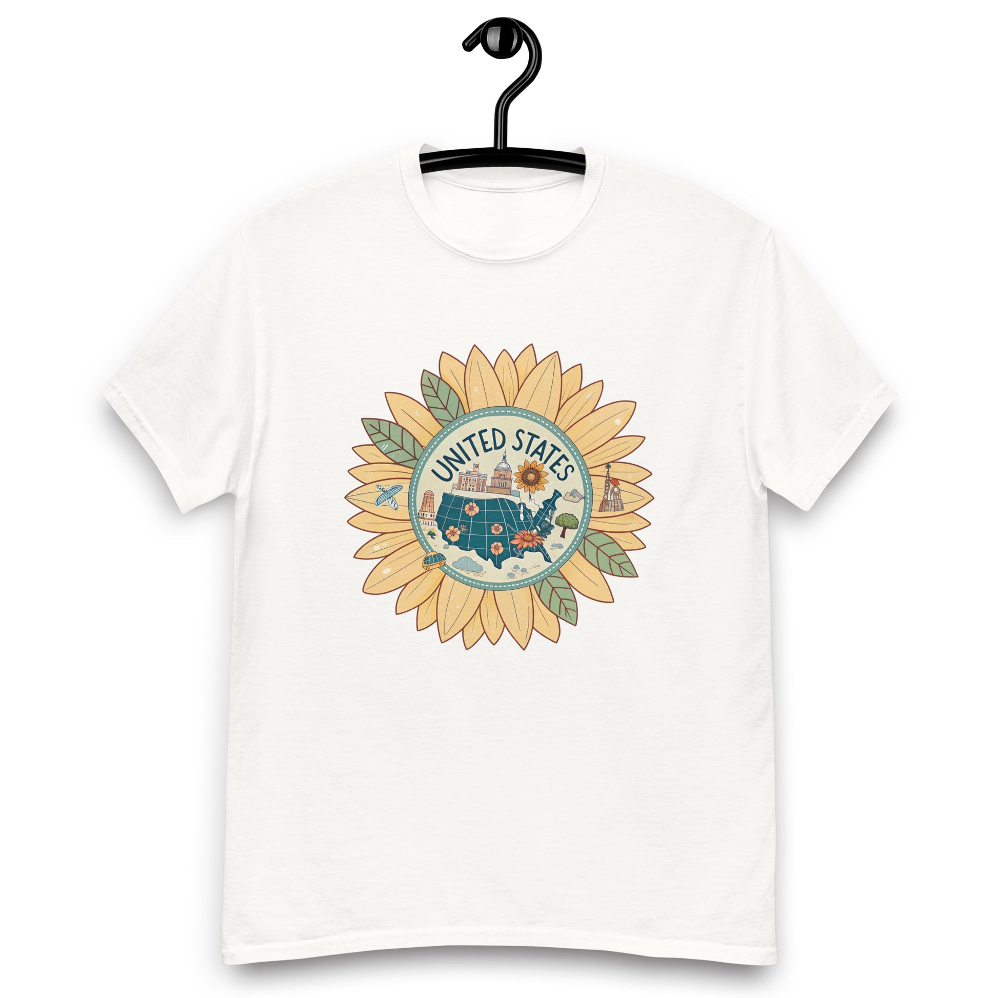 United States - Unisex classic tee with print -RKM Inspiration - 11135043
