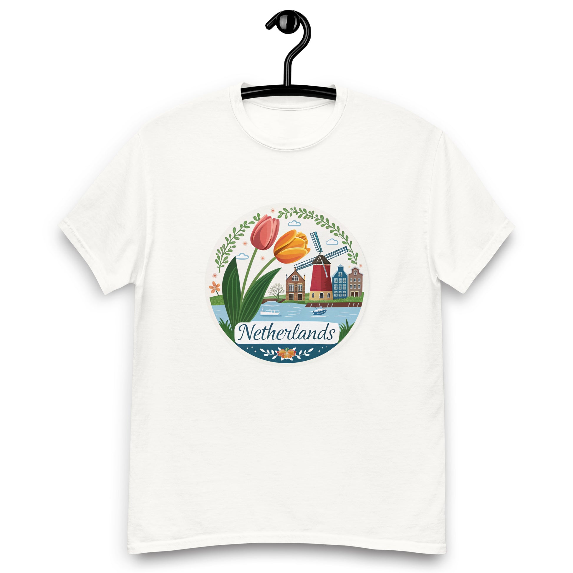Netherlands - Unisex classic tee with print -RKM Inspiration - 61625264