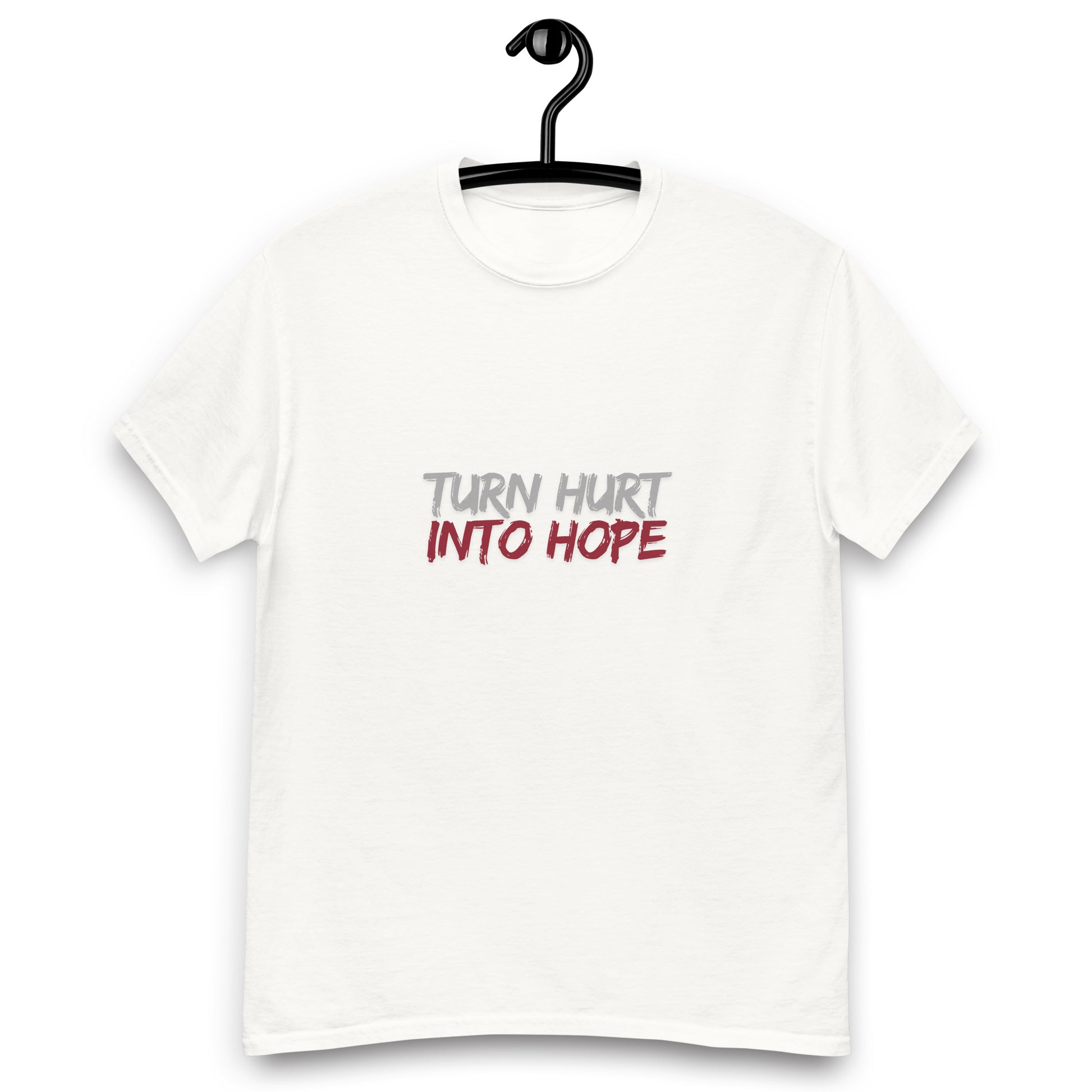 Christian Inspirational T-Shirt - Turn Hurt Into Hope -RKM Inspiration - 88844622