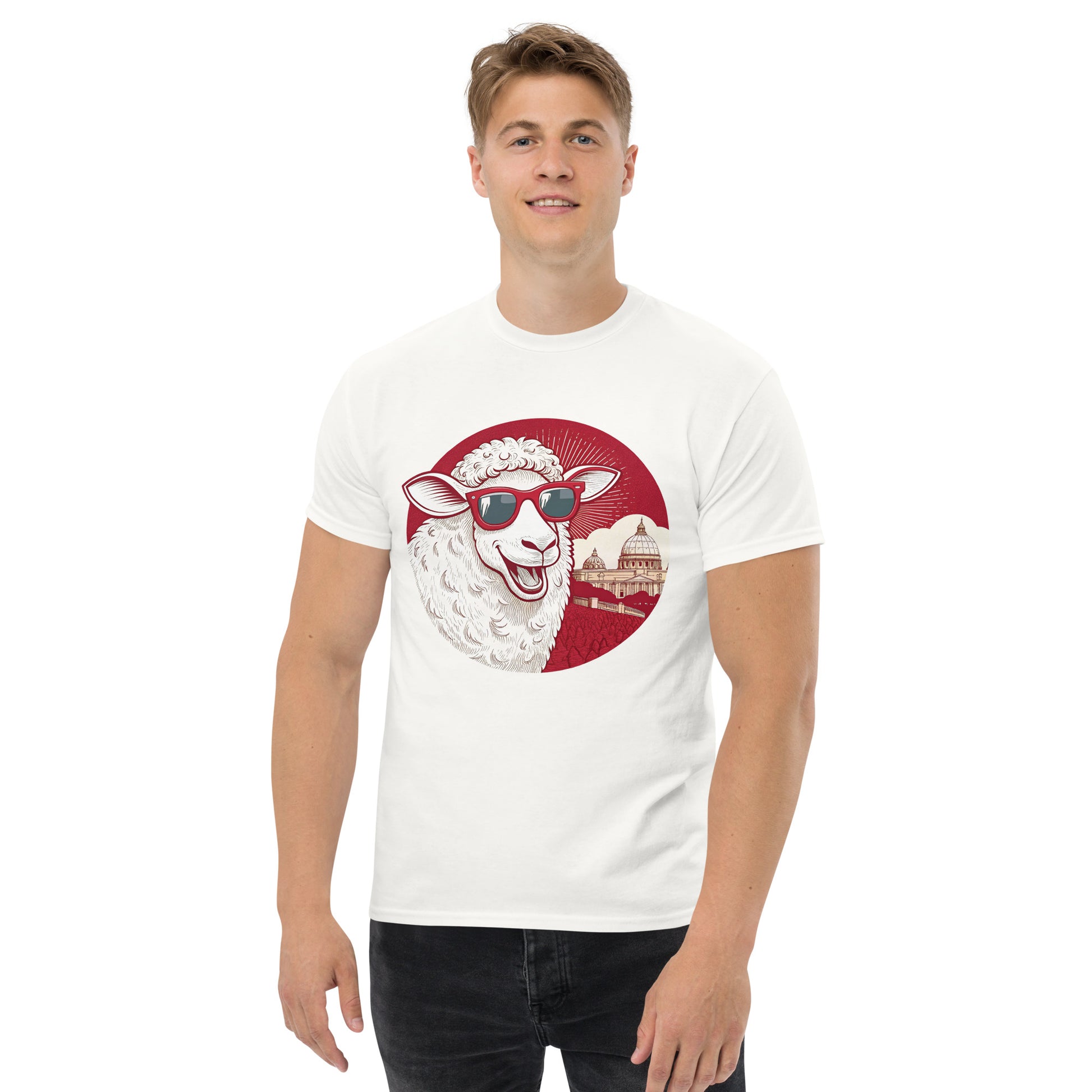 Christian Inspirational T-Shirt - Lamb of Vatican -RKM Inspiration - 19323517