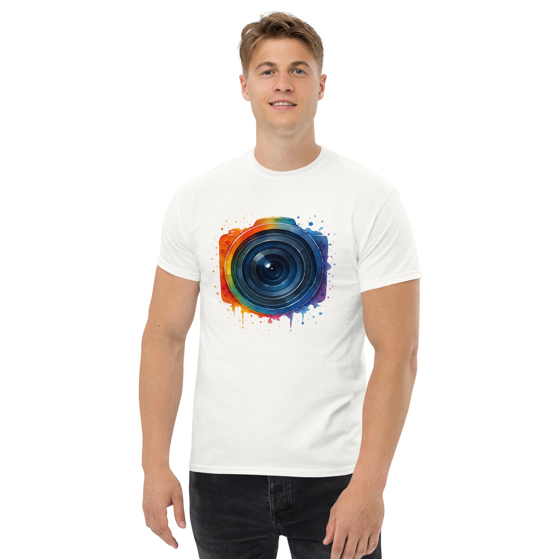 Camera - Unisex classic tee with print -RKM Inspiration - 64464741