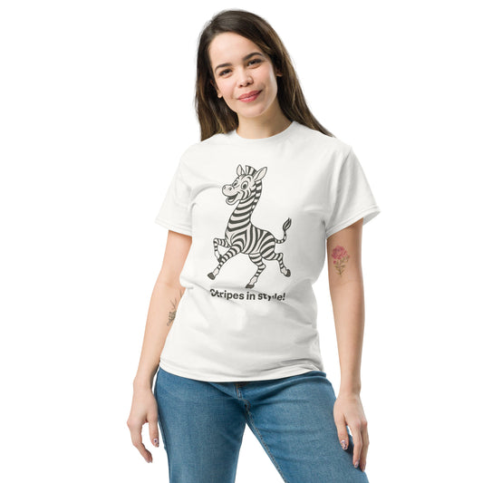 Stripes in Style - Unisex classic tee - RKM Inspiration  - 74777998