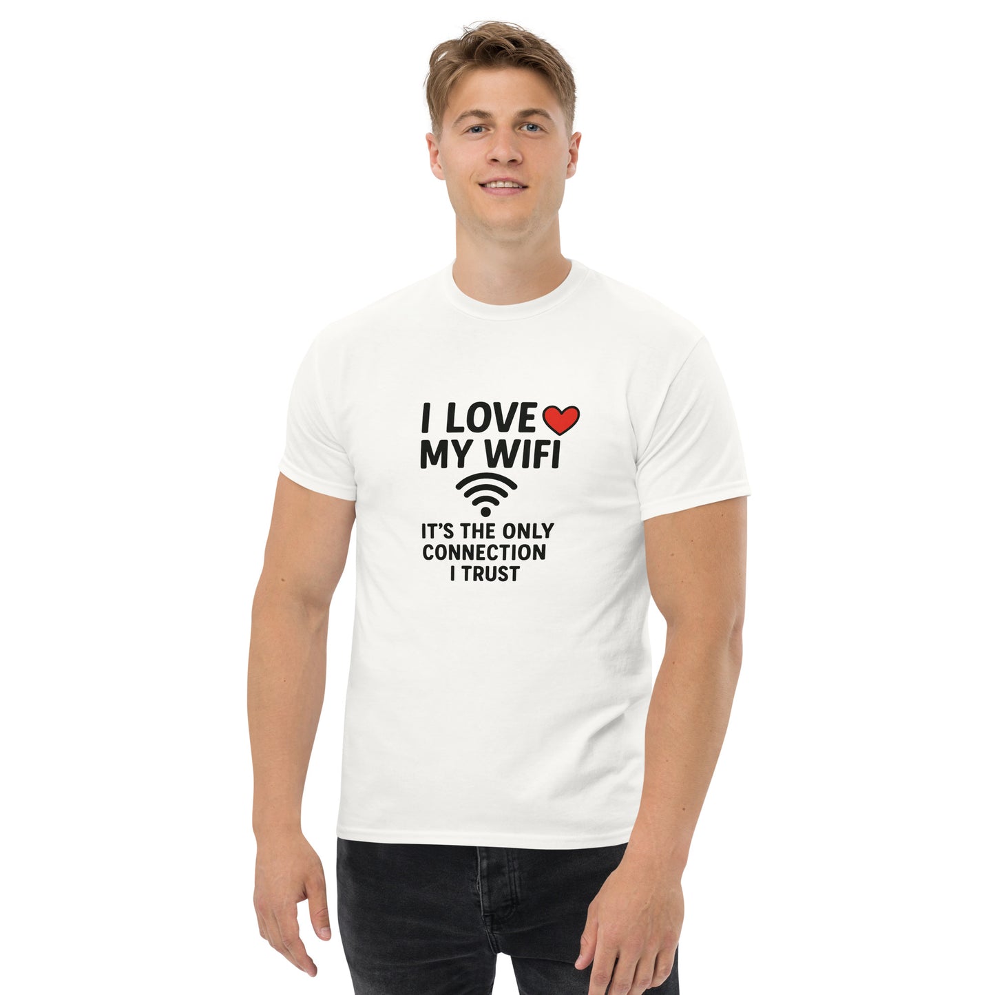 I Love My WiFi - Unisex classic tee - RKM Inspiration  - 7403827