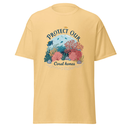 Protect Our Coral Home 2 - tee with print -RKM Inspiration - 11097282