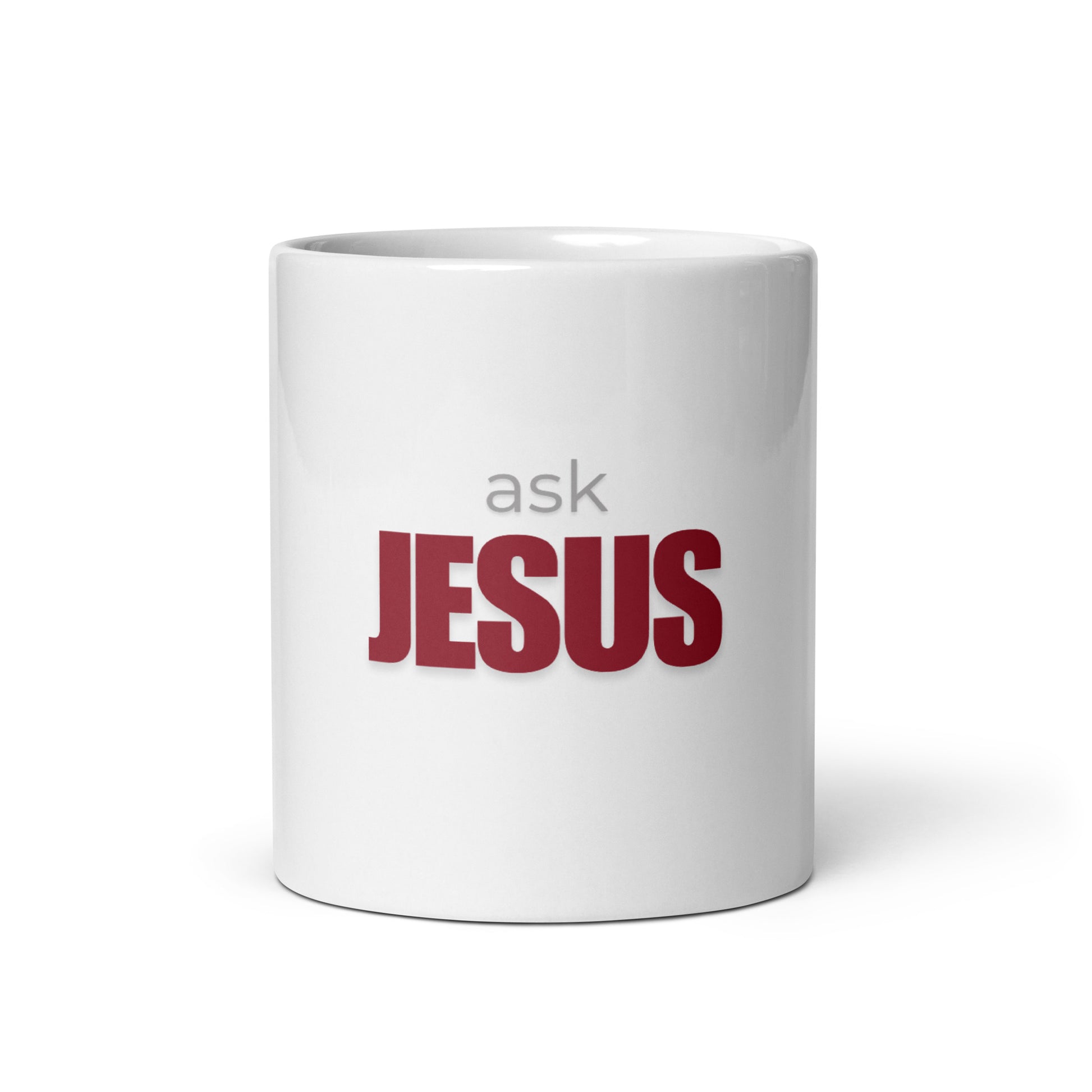Christian Inspirational Mug - Ask Jesus -RKM Inspiration - 18397048