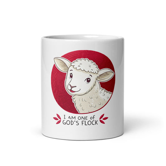 God's Flock Mug – Inspirational Christian Gift Idea -RKM Inspiration - 73126437