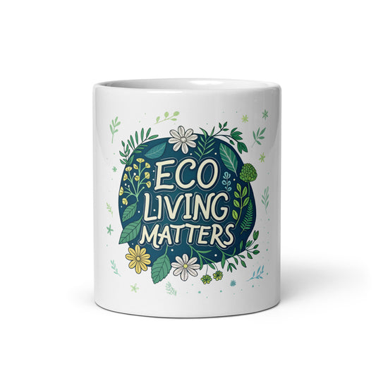 Eco Living Matters - Mug with print -RKM Inspiration - 39262746