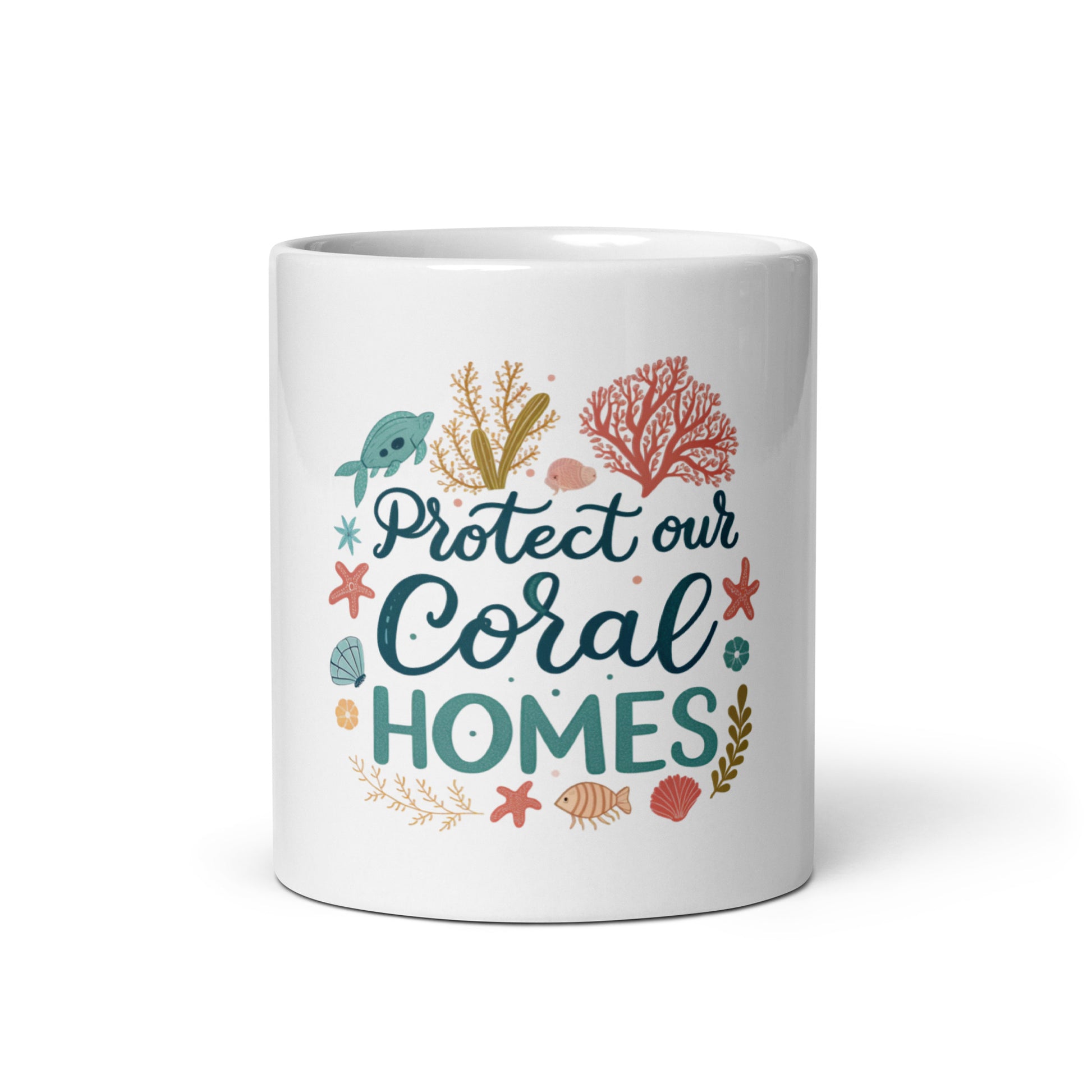Protect Our Coral Home - Mug with print -RKM Inspiration - 59456848