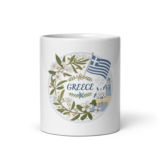 Greece Mug - Stunning Print Coffee Cup - Dishwasher Safe -RKM Inspiration - 34137210