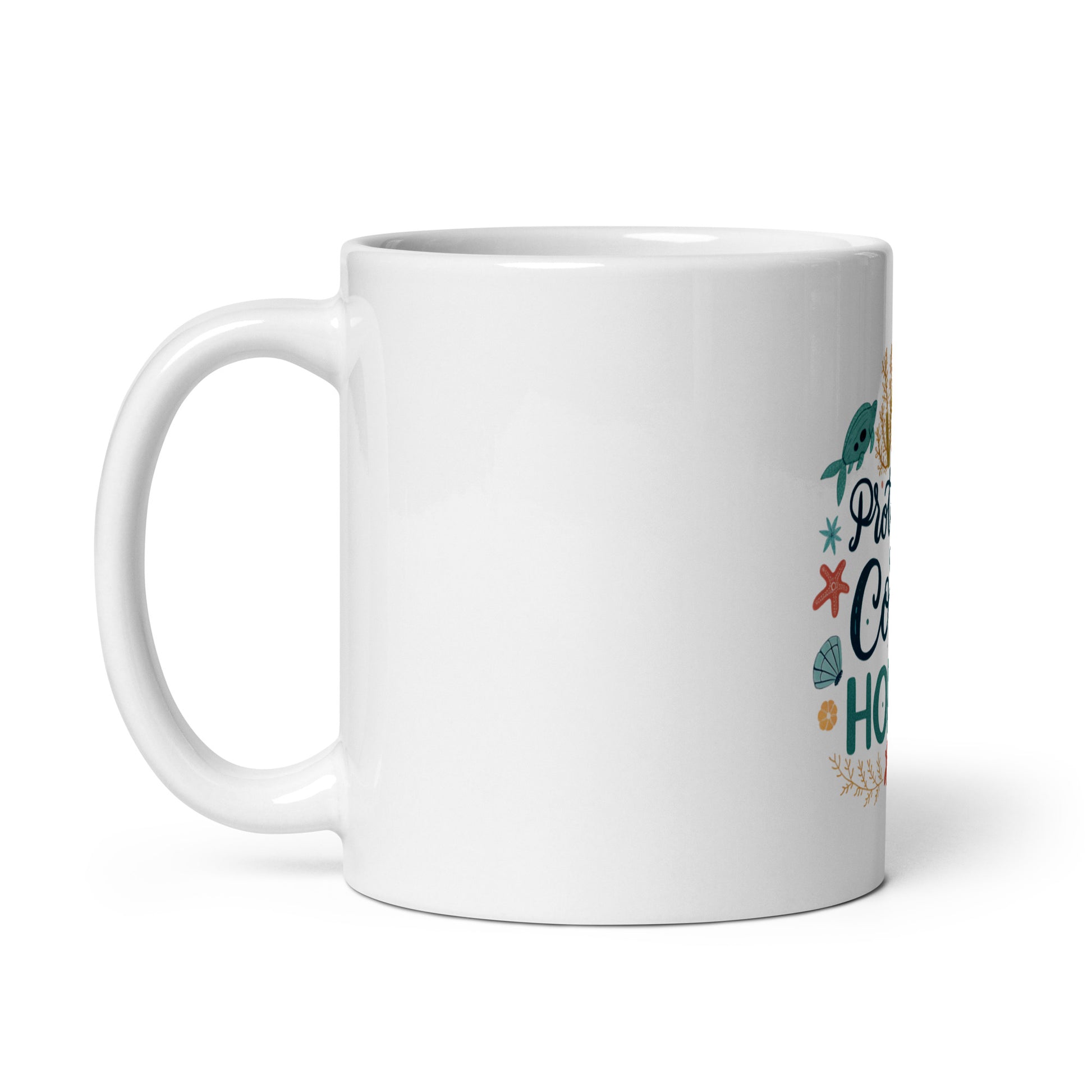 Protect Our Coral Home - Mug with print -RKM Inspiration - 70314264