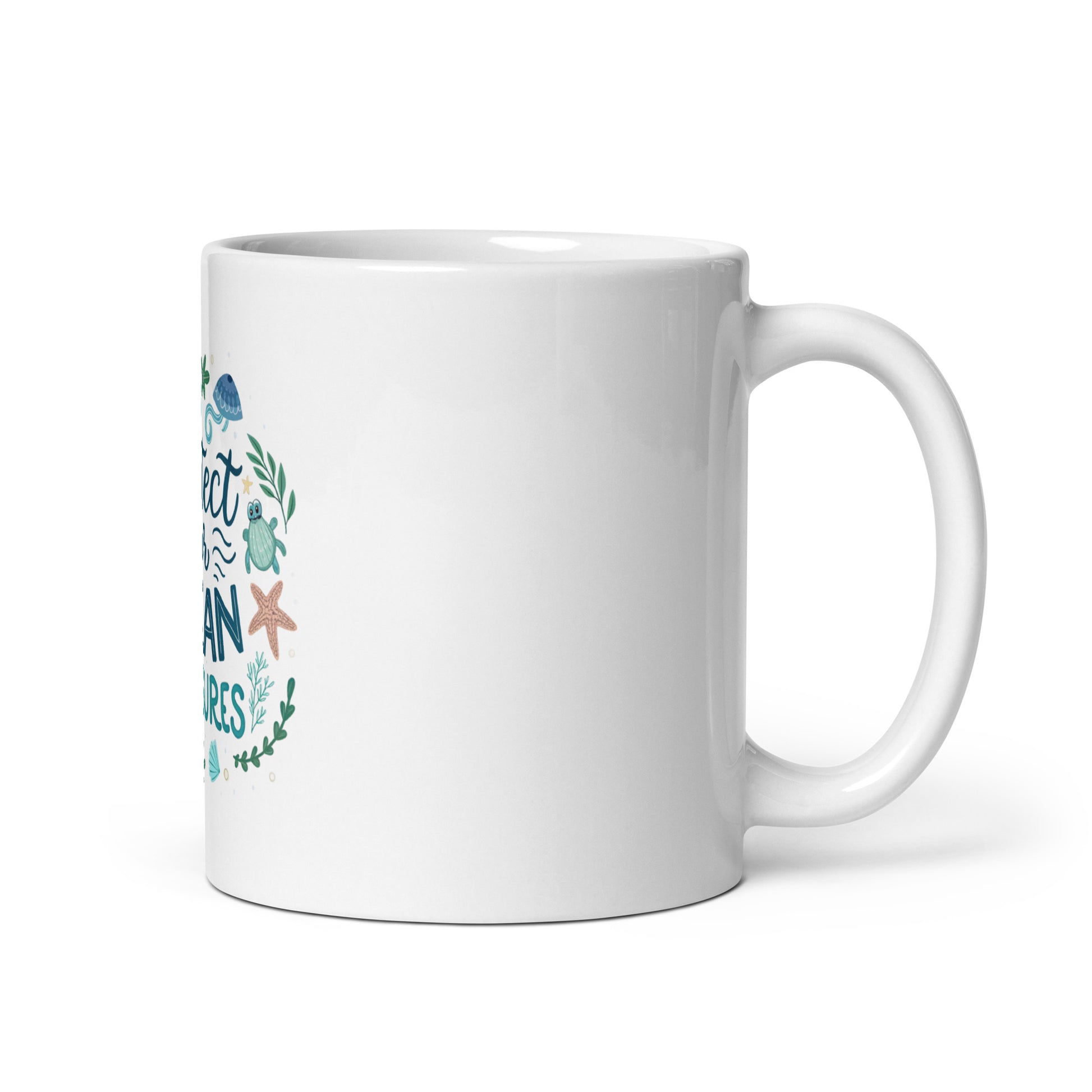Protect Our Oceans - Mug with print -RKM Inspiration - 6942411