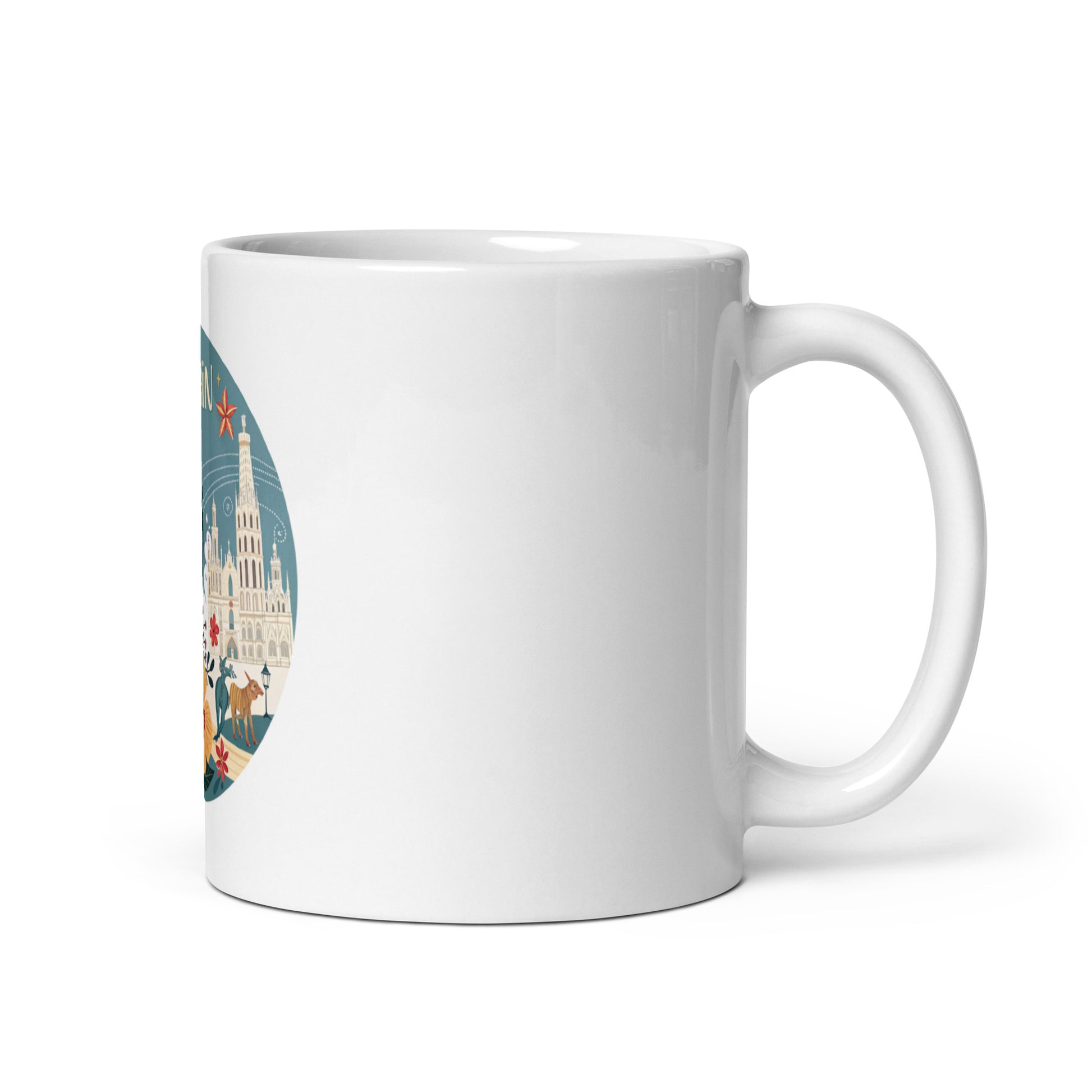 Shop Durable Spain Mug - Perfect for Coffee, Tea & More! -RKM Inspiration - 14339676