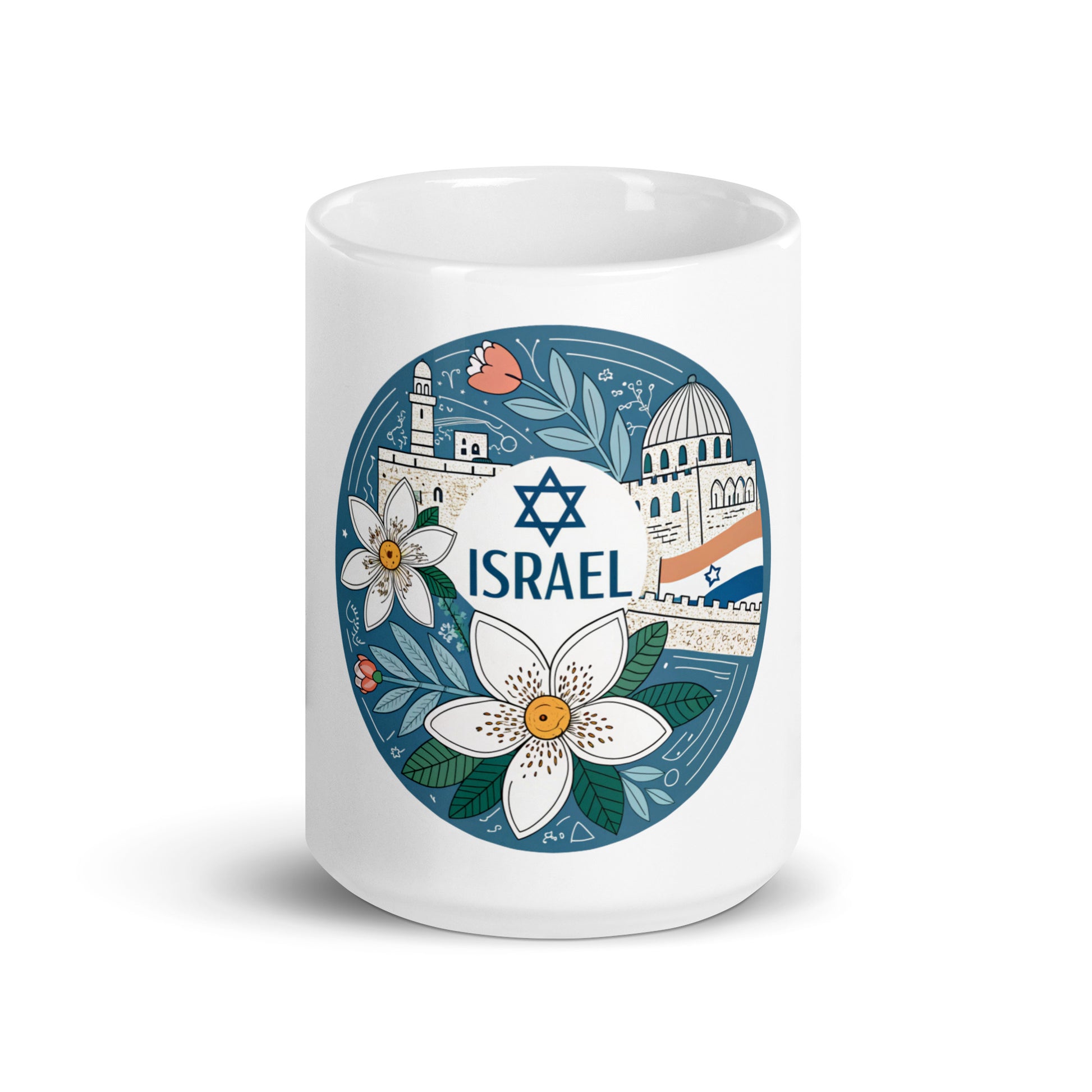 Premium Israel Mug with Print - Durable, Dishwasher & Microwave Safe -RKM Inspiration - 34164881