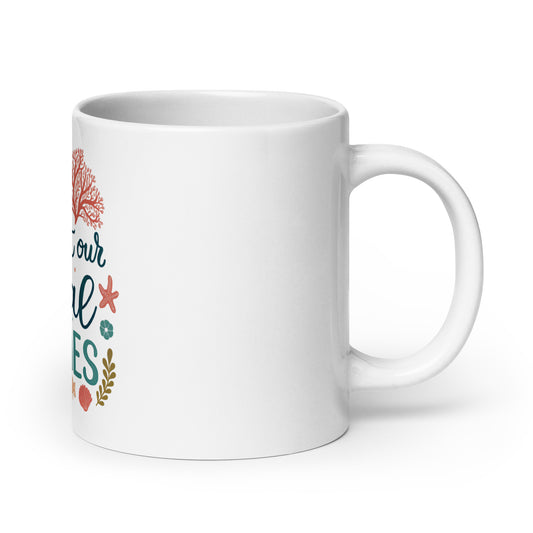Protect Our Coral Home - Mug with print -RKM Inspiration - 83489643