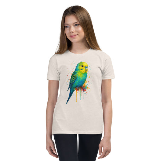 Budgie - Youth Short Sleeve T-Shirt - RKM Inspiration  - 2147847
