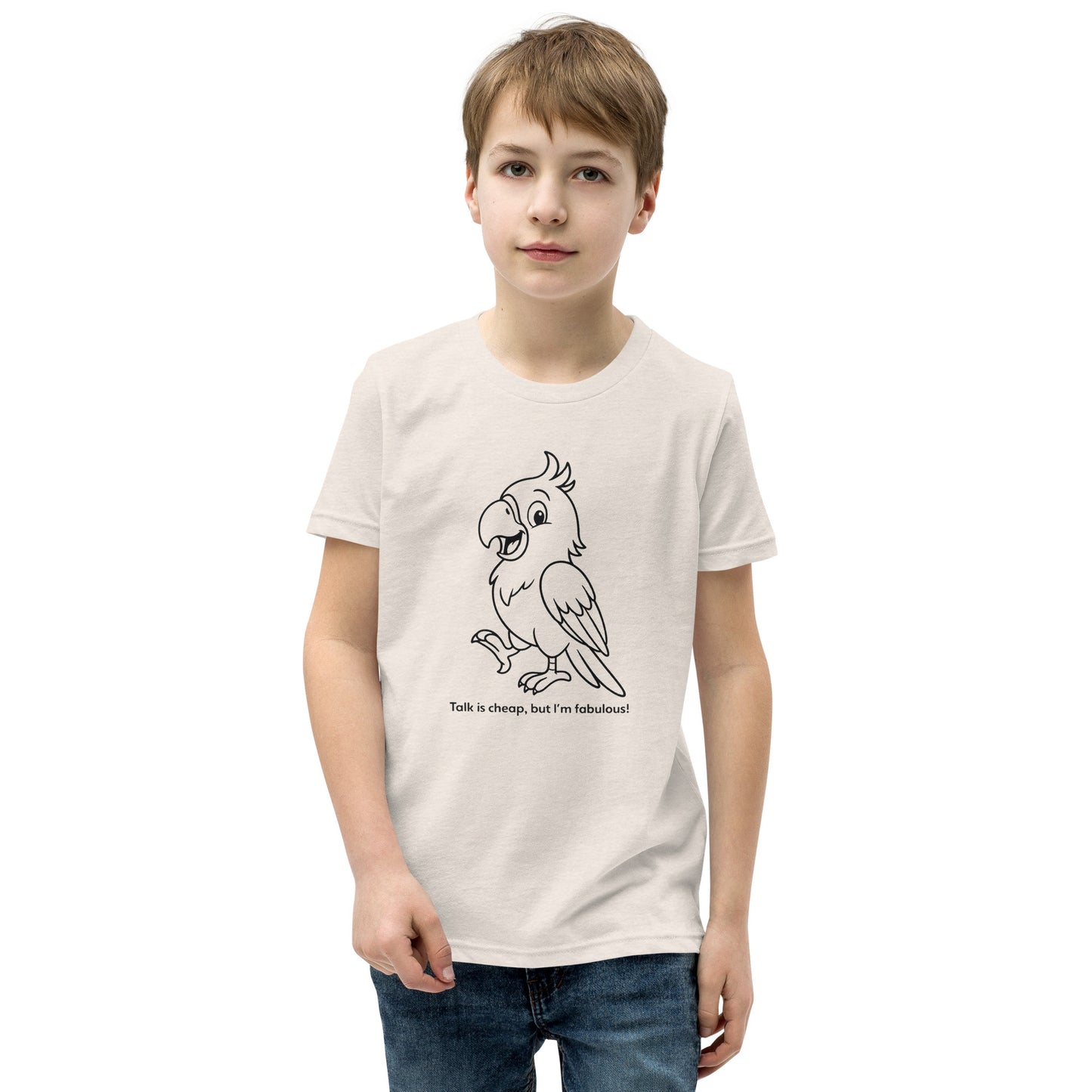 Parrot - Youth Short Sleeve T-Shirt - RKM Inspiration  - 44336094
