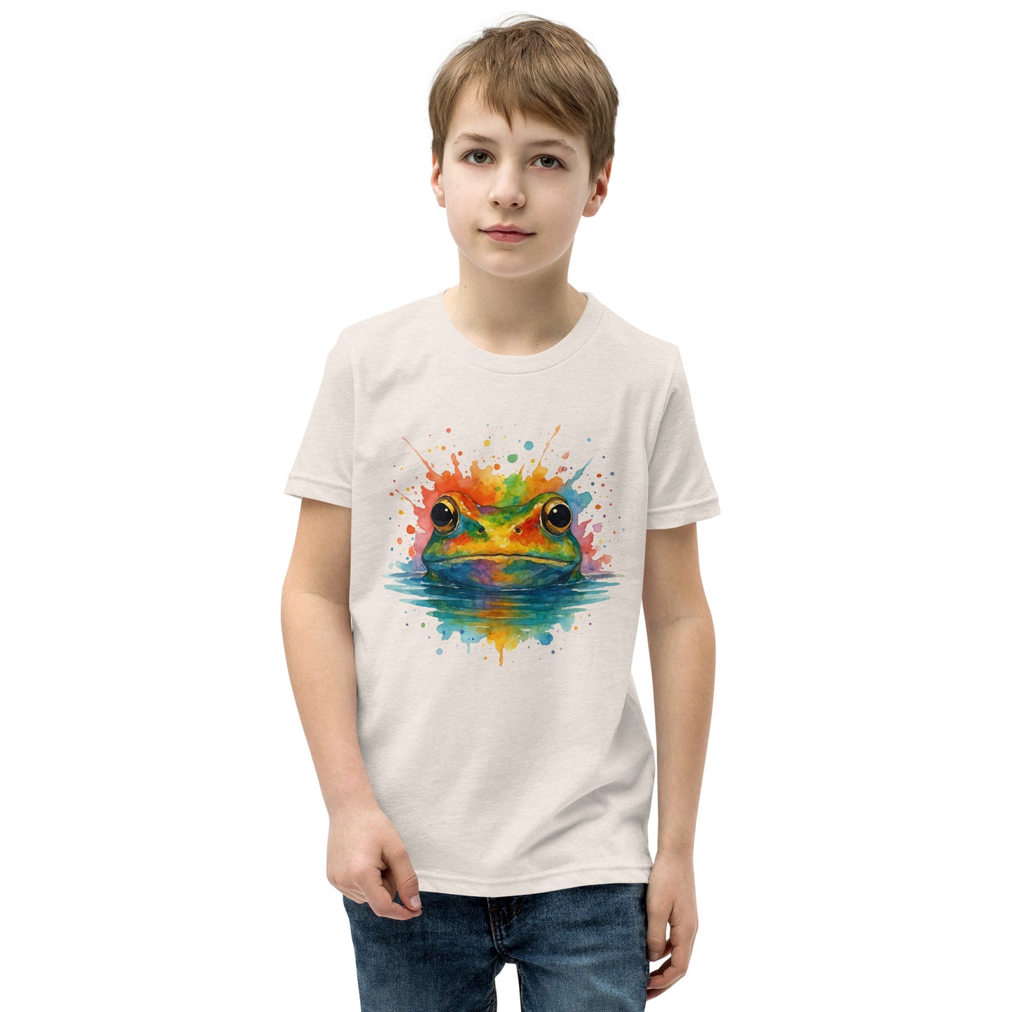 Frog - Youth Short Sleeve T-Shirt - RKM Inspiration  - 40872647