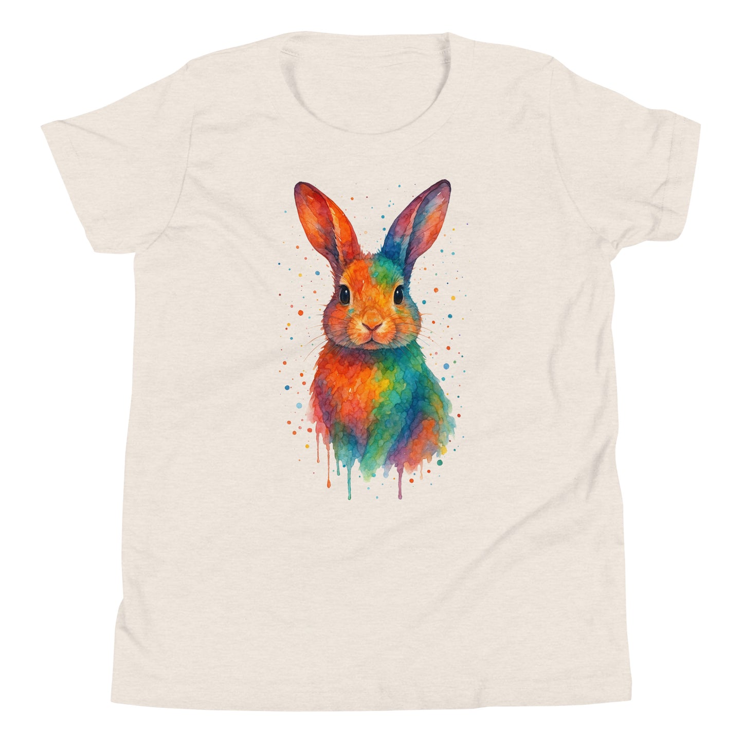 Rabbit - Youth Short Sleeve T-Shirt - RKM Inspiration  - 38884803