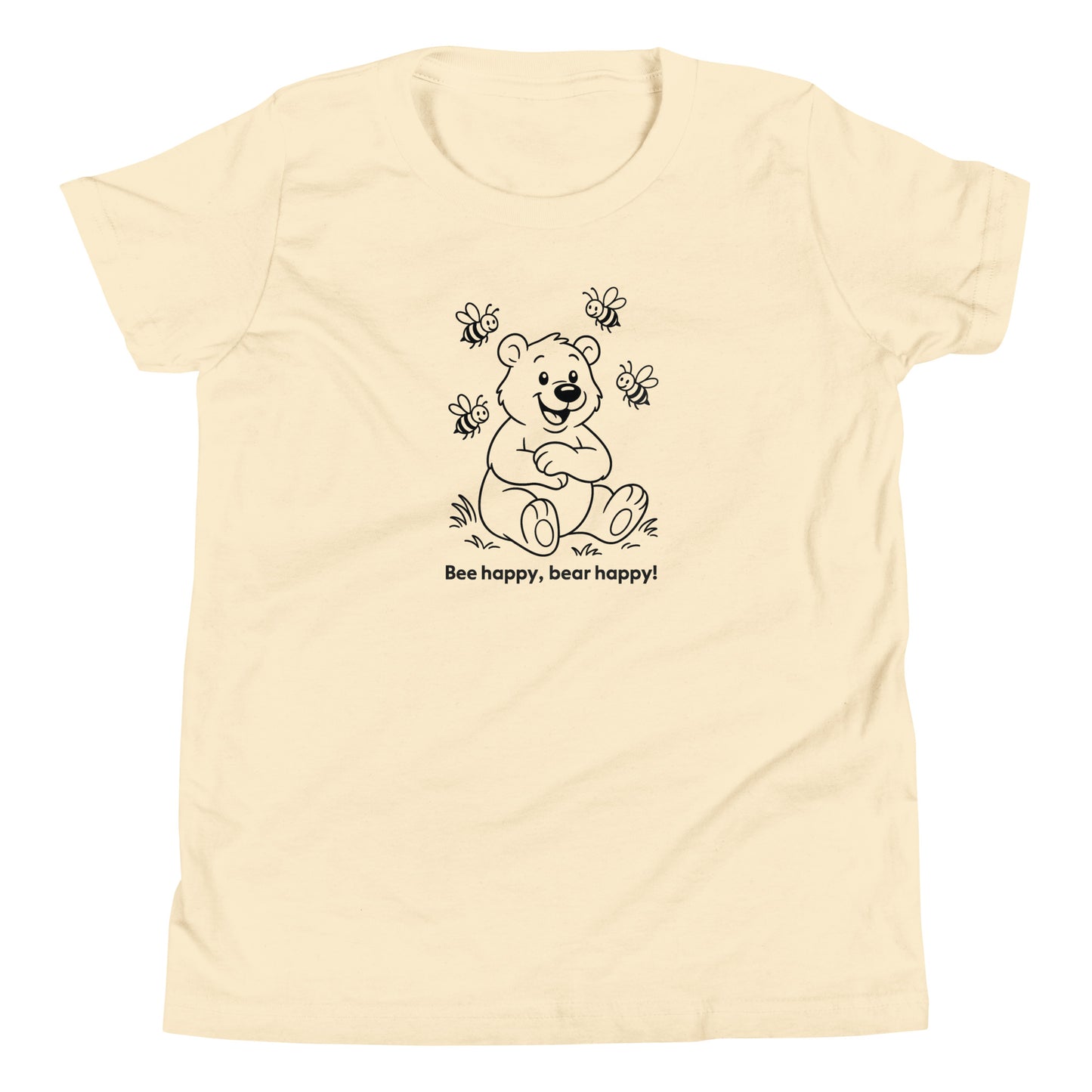 Bear - Youth Short Sleeve T-Shirt - RKM Inspiration  - 5844843