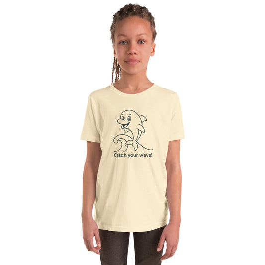 Dolphin - Youth Short Sleeve T-Shirt - RKM Inspiration  - 51557080