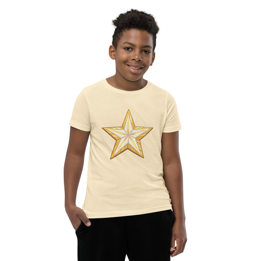 Star - Youth Short Sleeve T-Shirt - RKM Inspiration  - 58151278