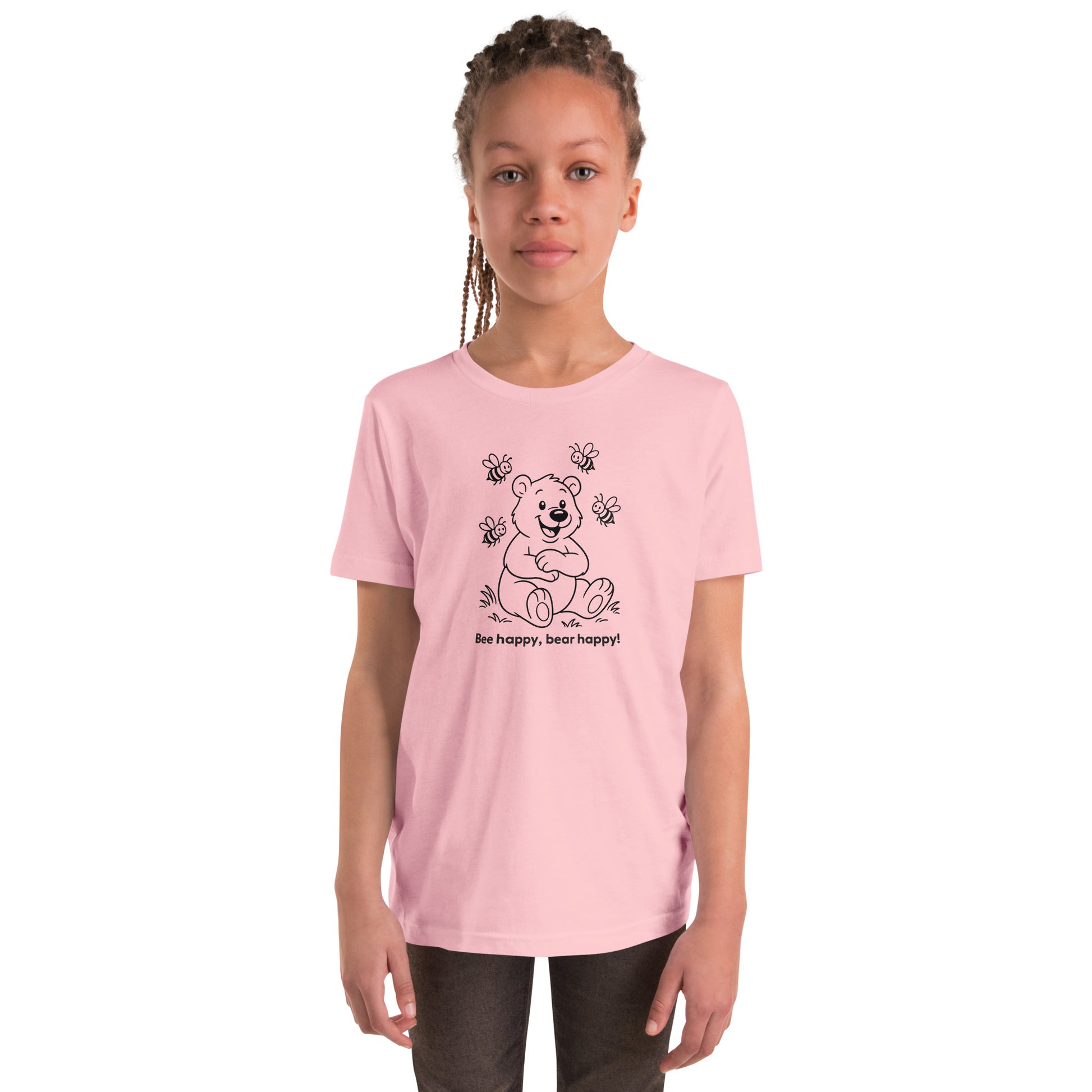 Bear - Youth Short Sleeve T-Shirt - RKM Inspiration  - 21795088