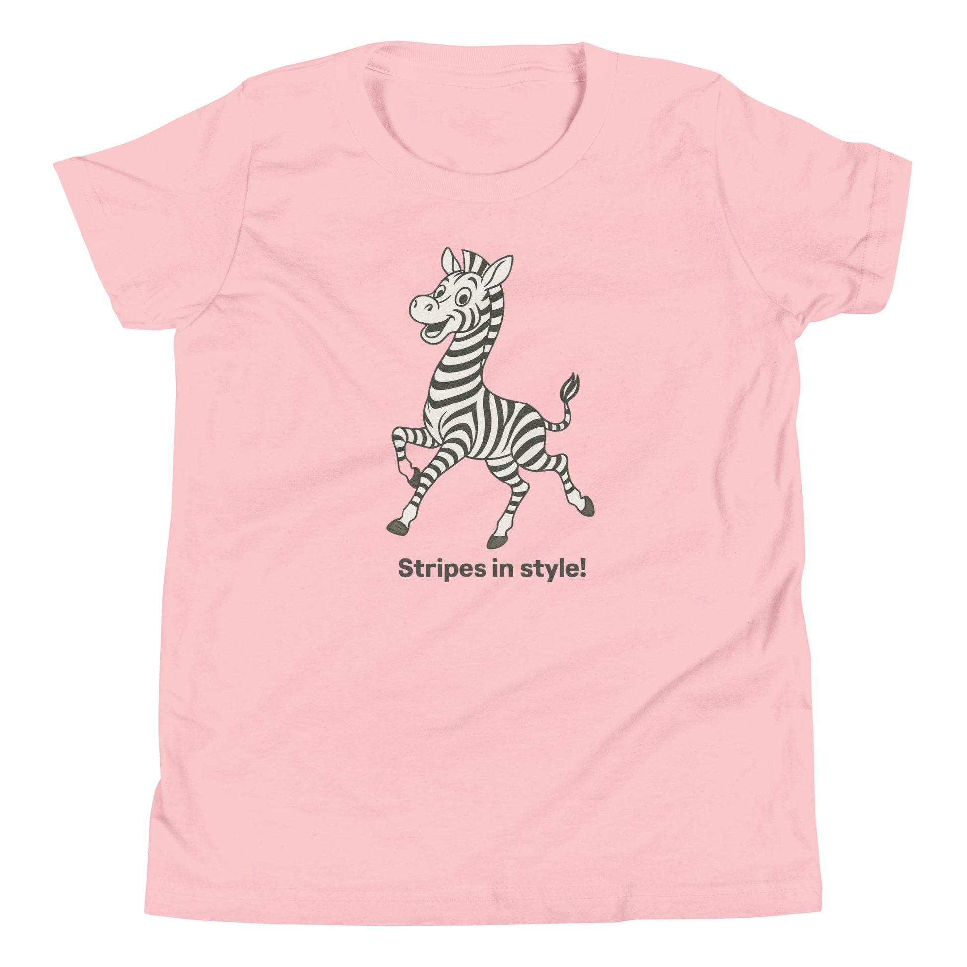 Zebra - Youth Short Sleeve T-Shirt - RKM Inspiration  - 61294852