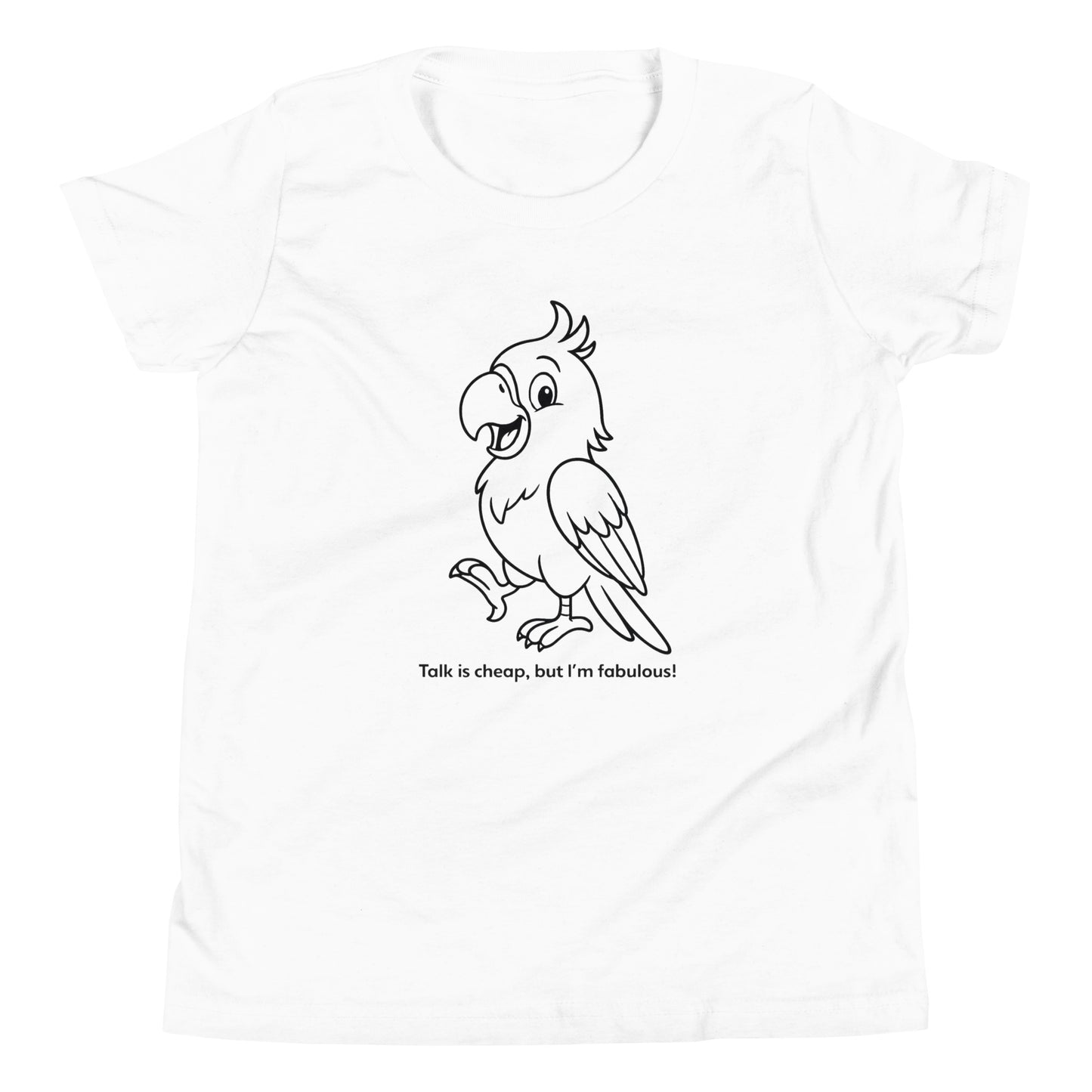 Parrot - Youth Short Sleeve T-Shirt - RKM Inspiration  - 89933136