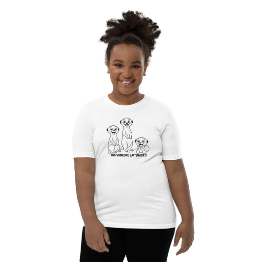 Snack Time - Youth Short Sleeve T-Shirt - RKM Inspiration  - 34012877