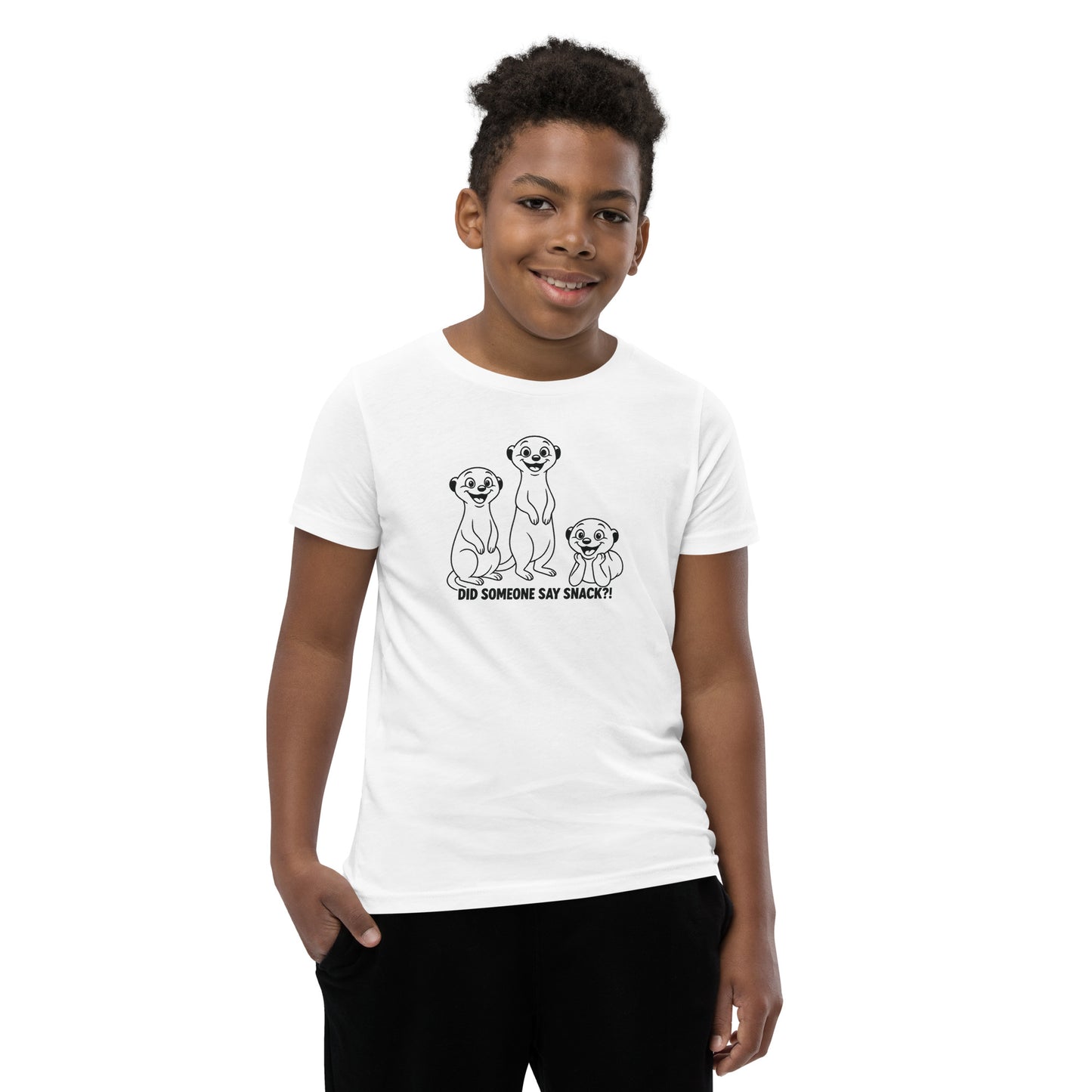 Snack Time - Youth Short Sleeve T-Shirt - RKM Inspiration  - 29270967