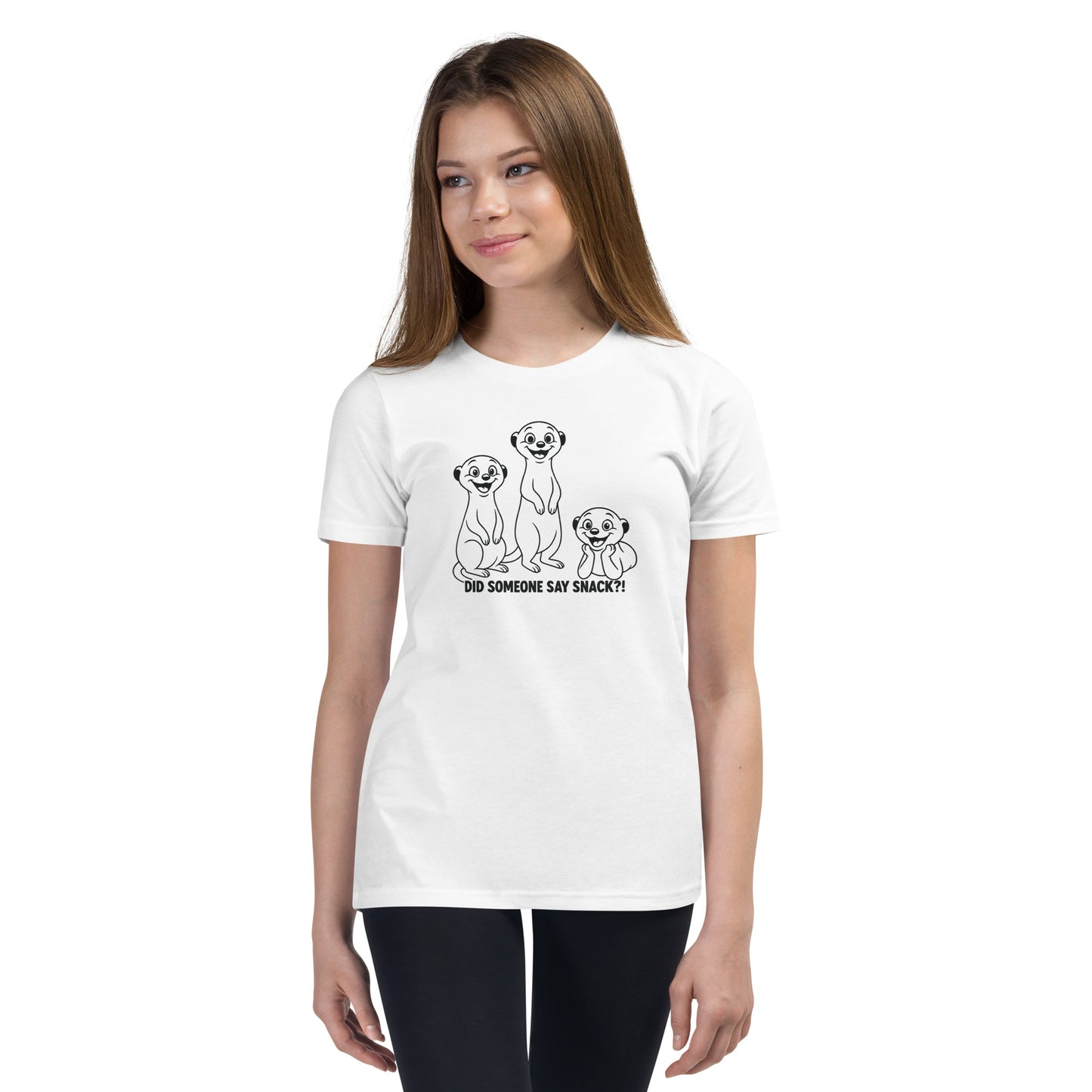 Snack Time - Youth Short Sleeve T-Shirt - RKM Inspiration  - 73647183